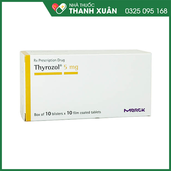 Thuốc Thyrozol điều trị cường giáp